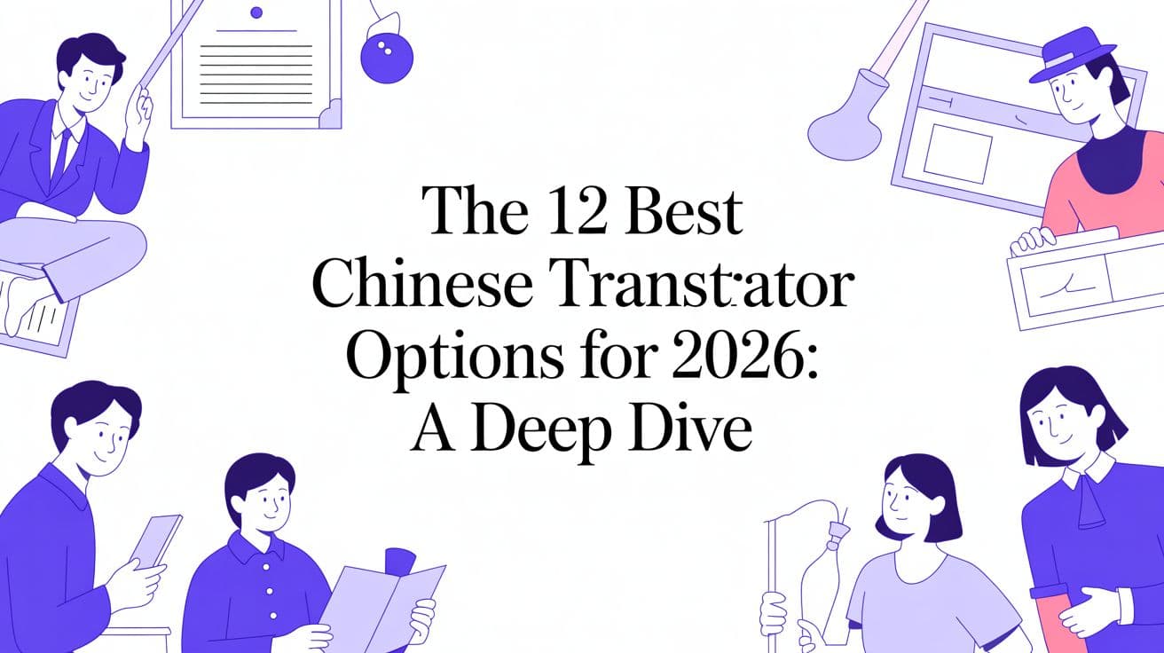 The 12 Best Chinese Translator Options for 2026: A Deep Dive