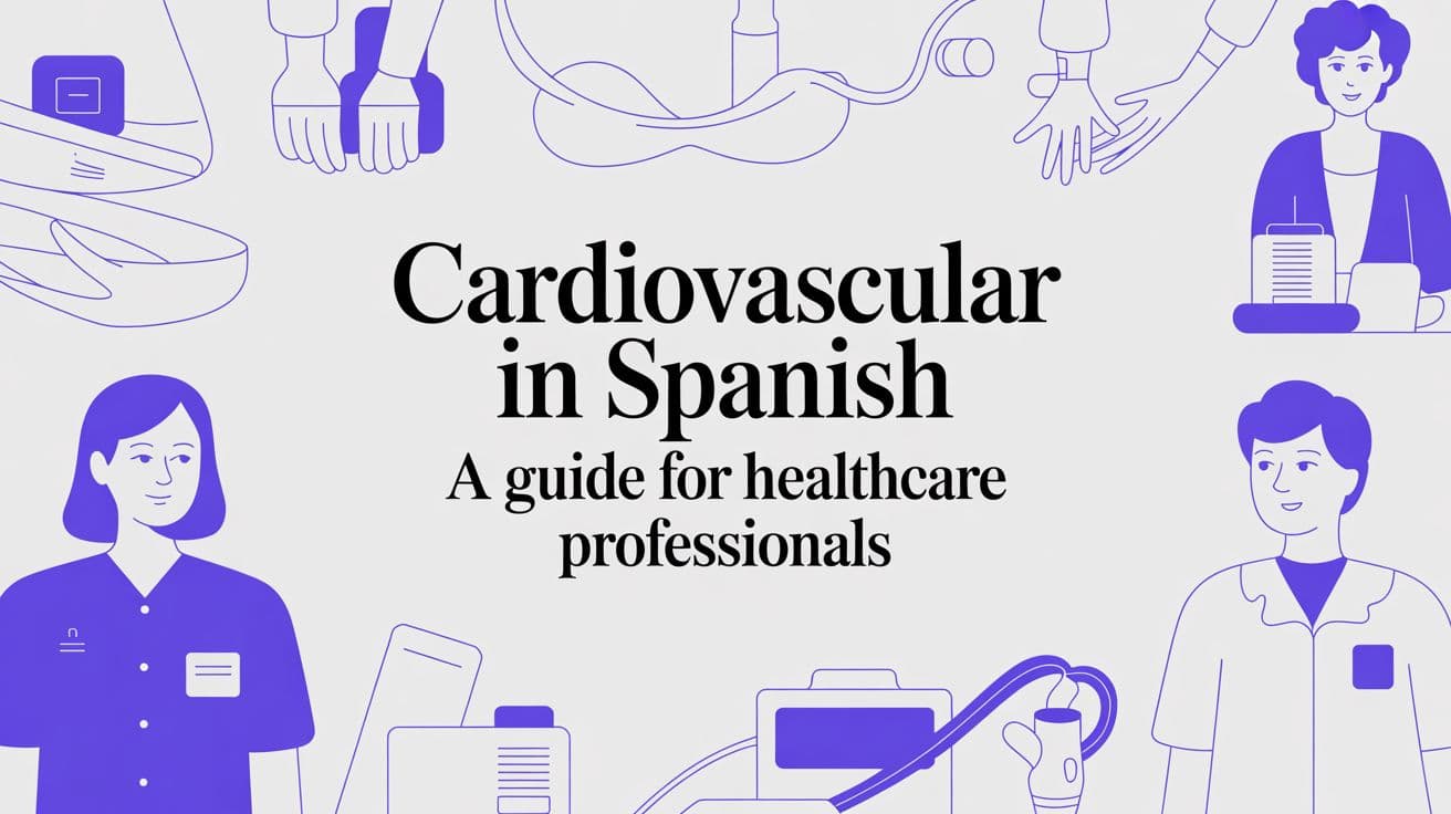 Cardiovascular em Espanhol Um Guia para Profissionais de Saúde