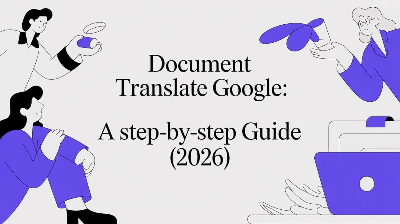Document Translate Google: A Step-by-Step Guide (2026)