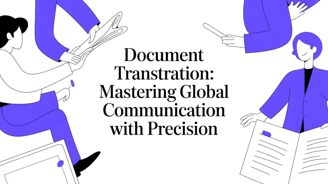 Document Translation: Mastering Global Communication with Precision