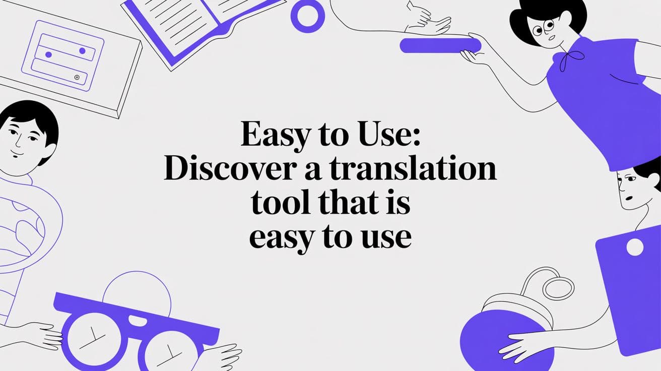 Fácil de Usar: Descubra uma Ferramenta de Tradução Que É fácil de usar