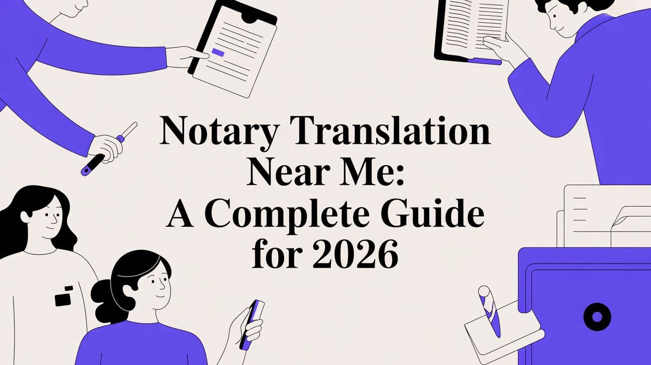 Tradução Juramentada Perto de Mim: Um Guia Completo para 2026