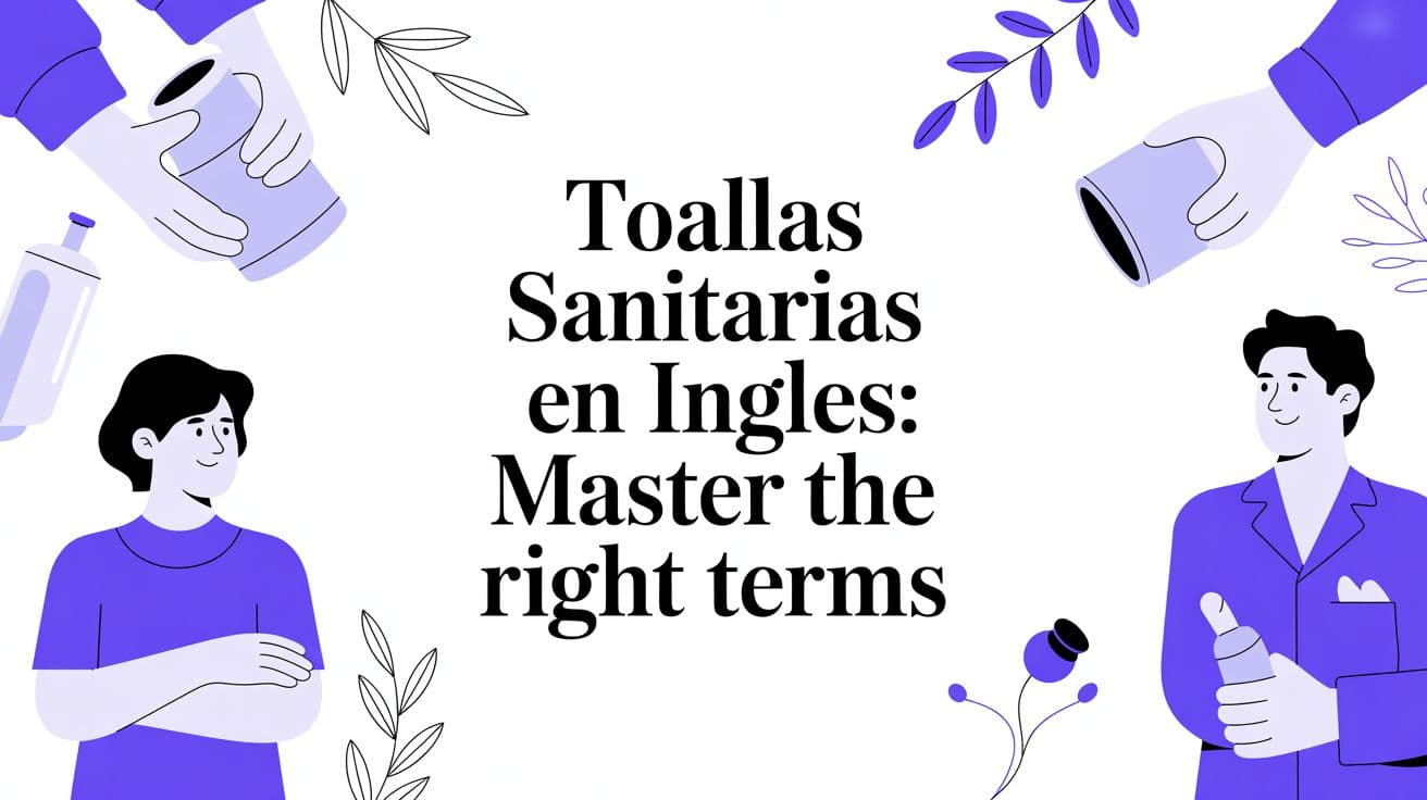 Maandverband in het Engels: Beheers de juiste termen