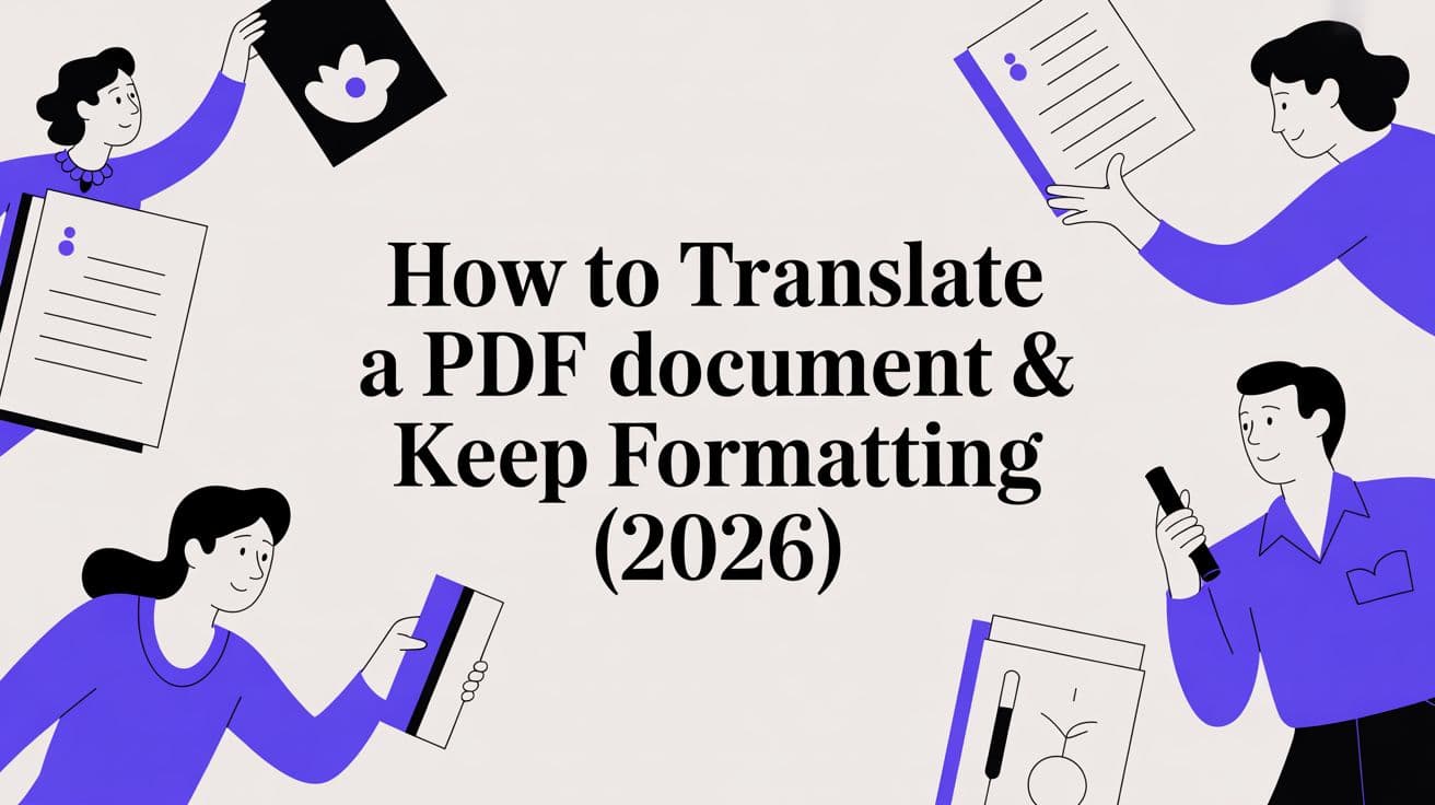 Hoe een PDF-document te vertalen en uw opmaak te behouden