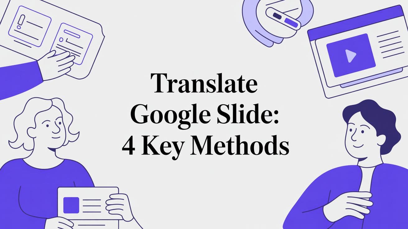 Vertaal Google Presentatie: 4 Kernmethoden