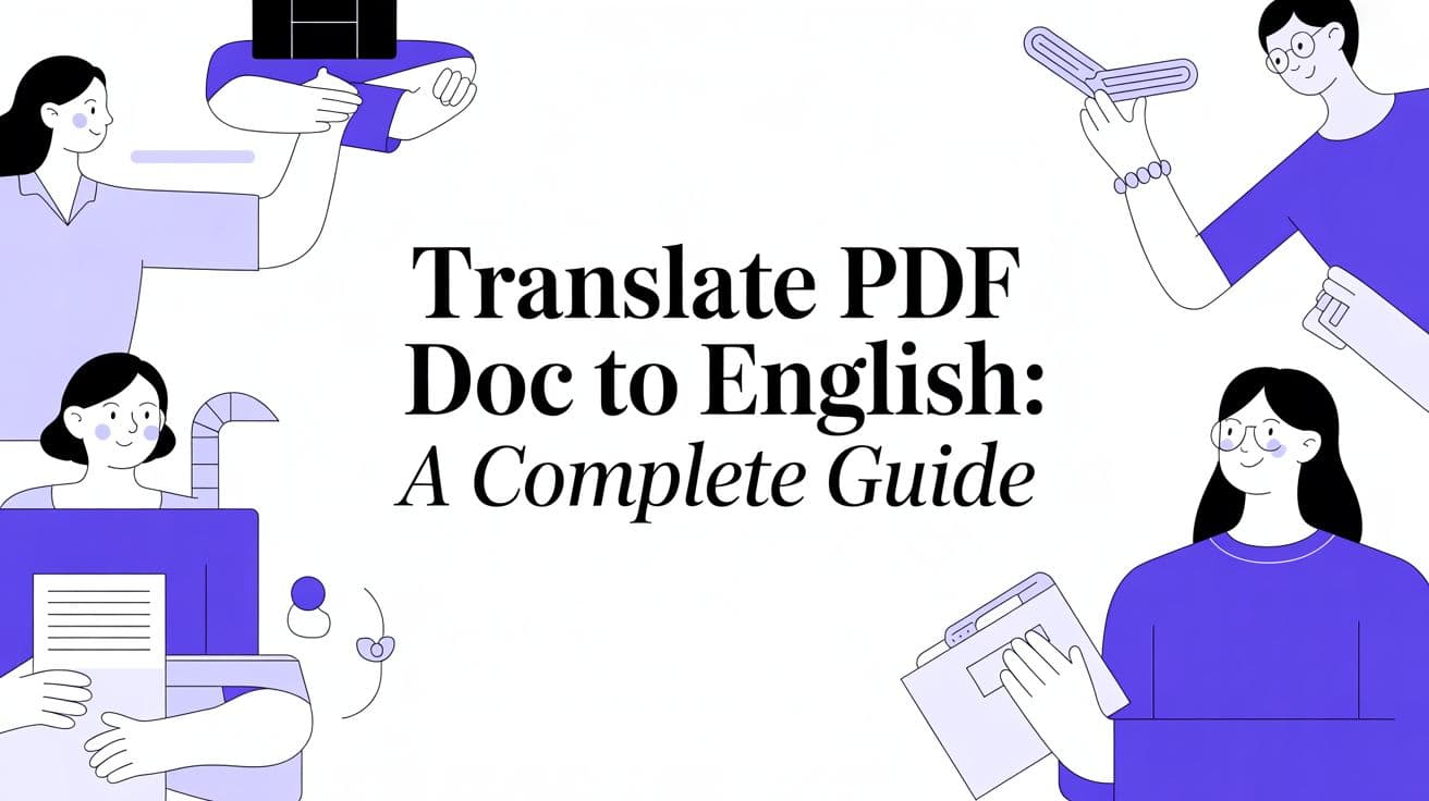 Traduci PDF DOC in inglese: Una Guida Completa