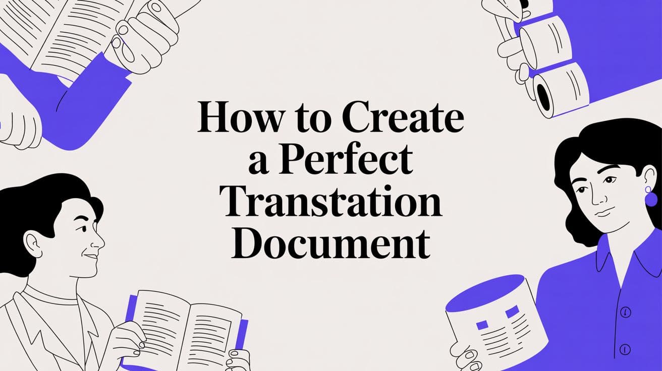 How to Create a Perfect Translation Document