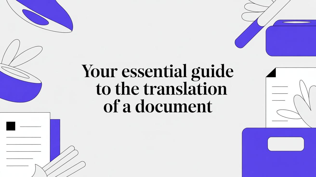 Dominar a tradução de um documento: Um Guia Prático para Resultados Precisos