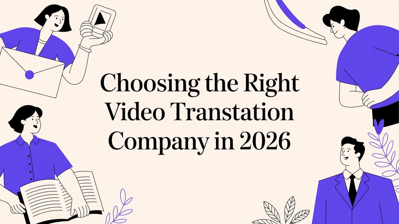 Choosing the Right Video Translation Company in 2026
