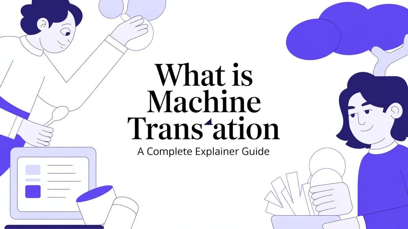 Vad är Maskinöversättning En Komplett Förklarande Guide