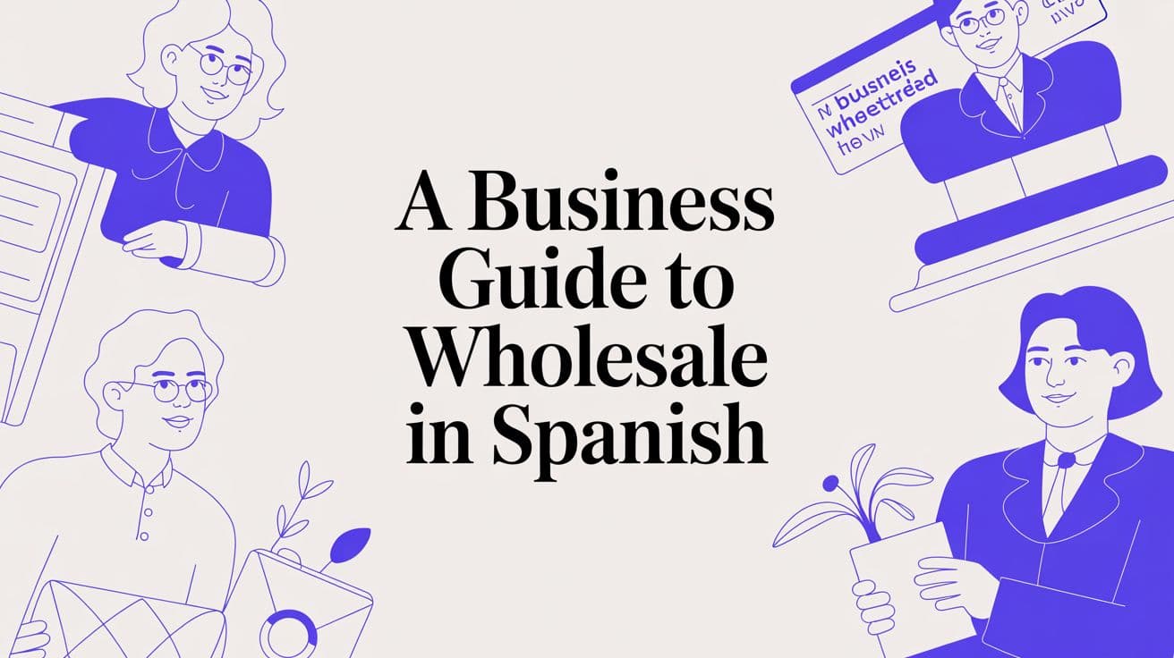 Um Guia de Negócios para Atacado em Espanhol