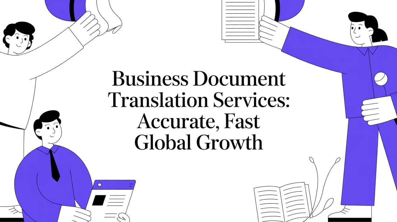 Serviços de Tradução de Documentos Empresariais: Crescimento Global Preciso e Rápido
