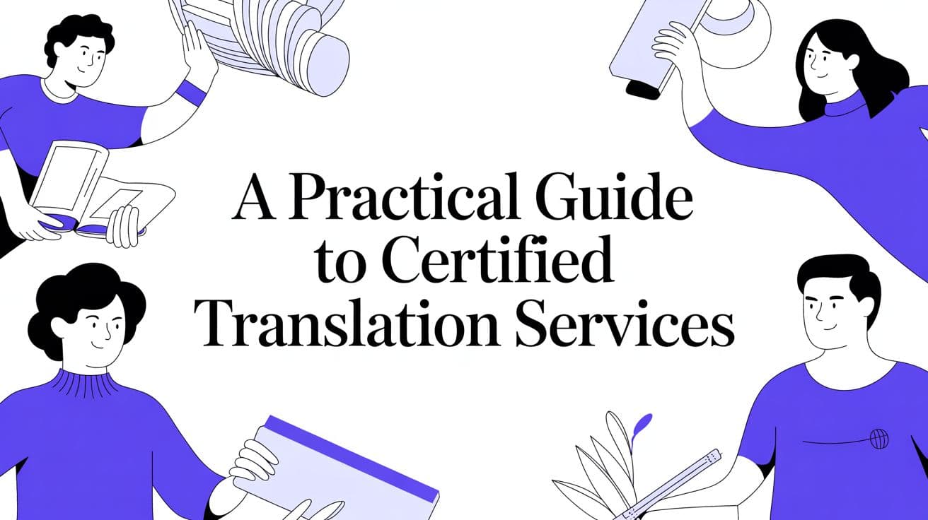 Um Guia Prático para Serviços de Tradução Certificada