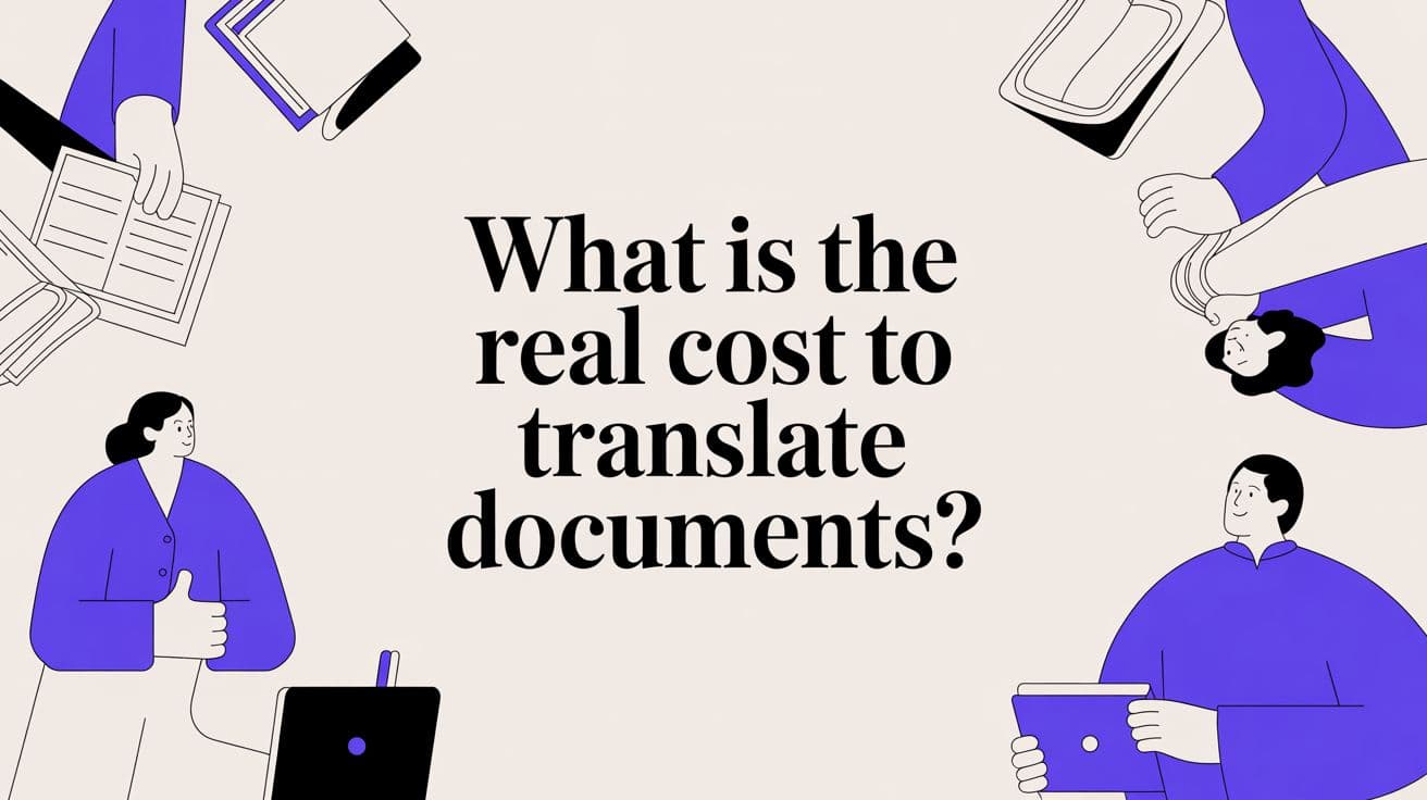 Qual É o Custo Real Para Traduzir Documentos?