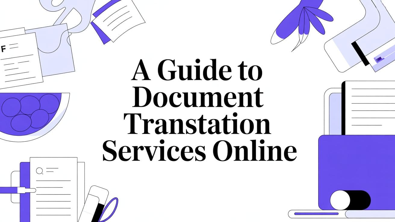 Um Guia para Serviços de Tradução de Documentos Online