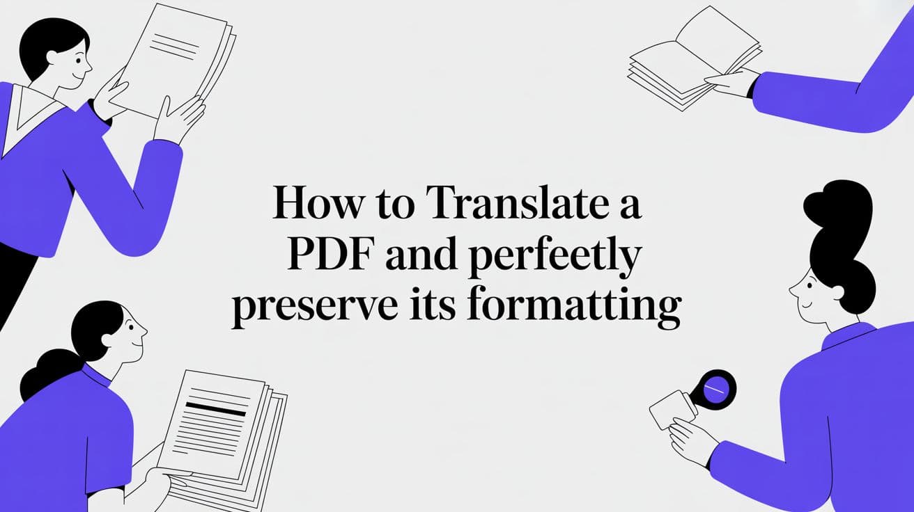 Como Traduzir um PDF e Preservar Perfeitamente a Sua Formatação