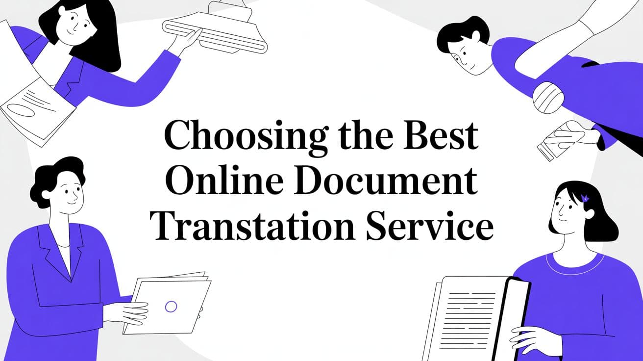 Choosing the Best Online Document Translation Service