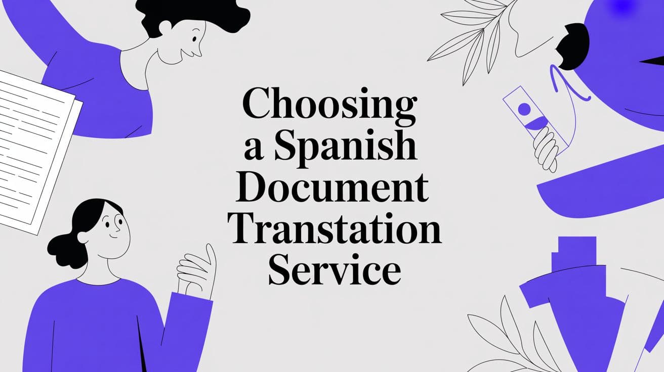 Choosing a Spanish Document Translation Service