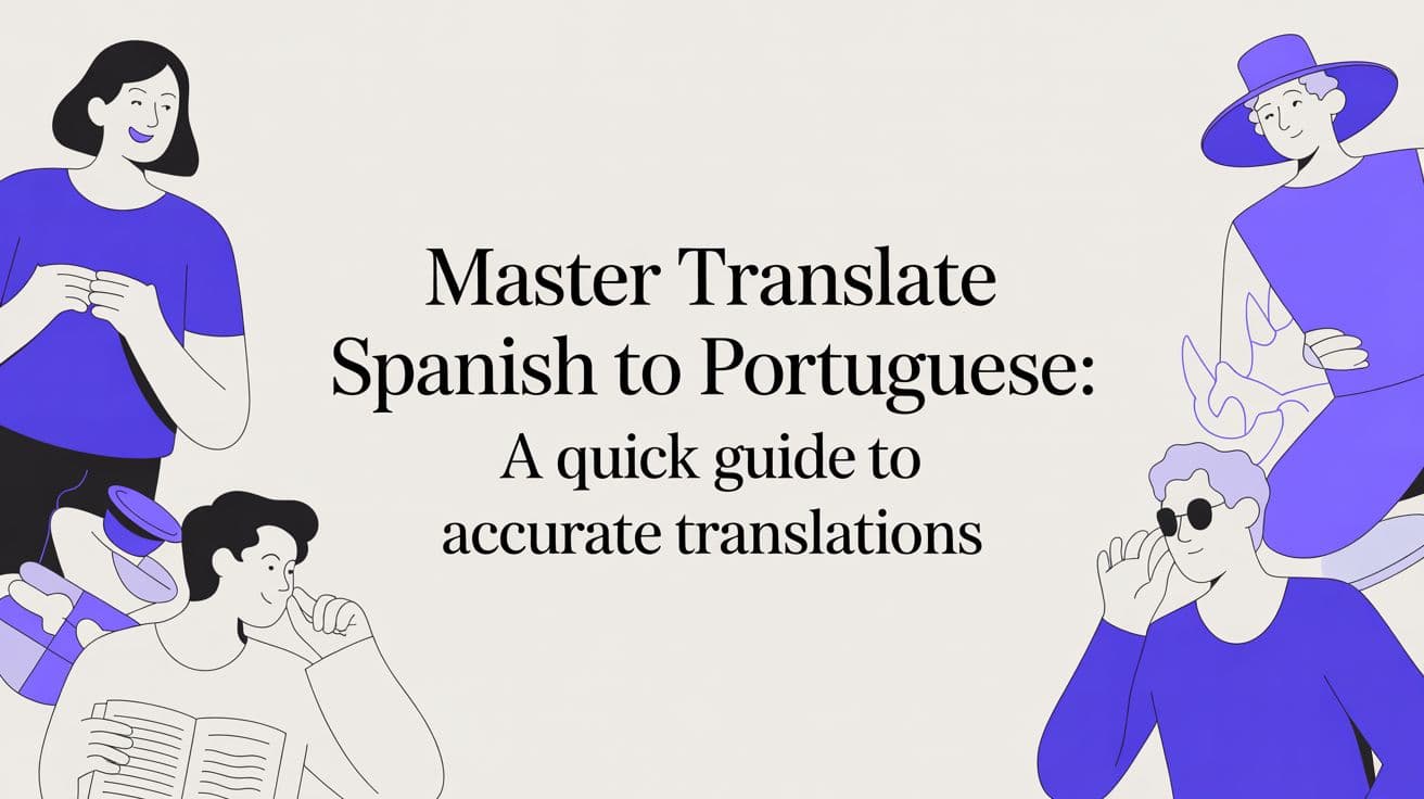 ---Domine a tradução de espanhol para português: Um Guia Rápido para Traduções Precisas---