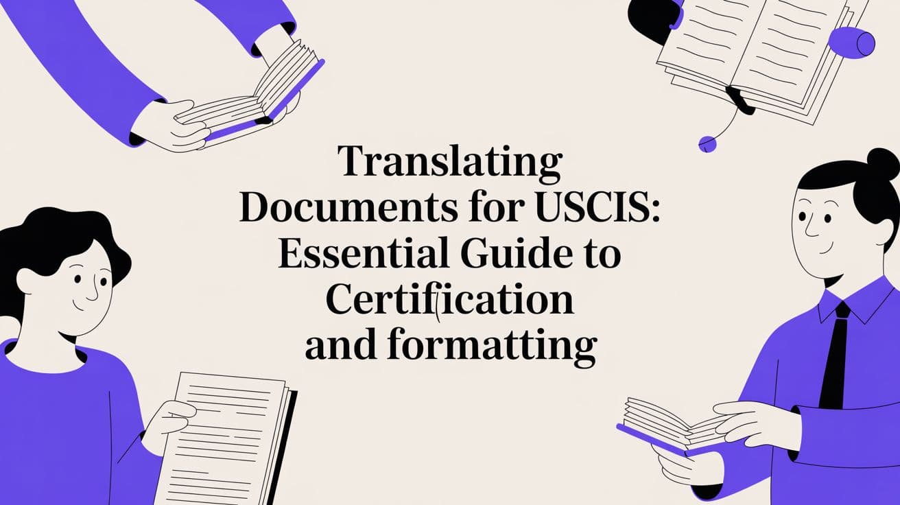 Translating Documents for USCIS: Essential Guide to Certification and Formatting