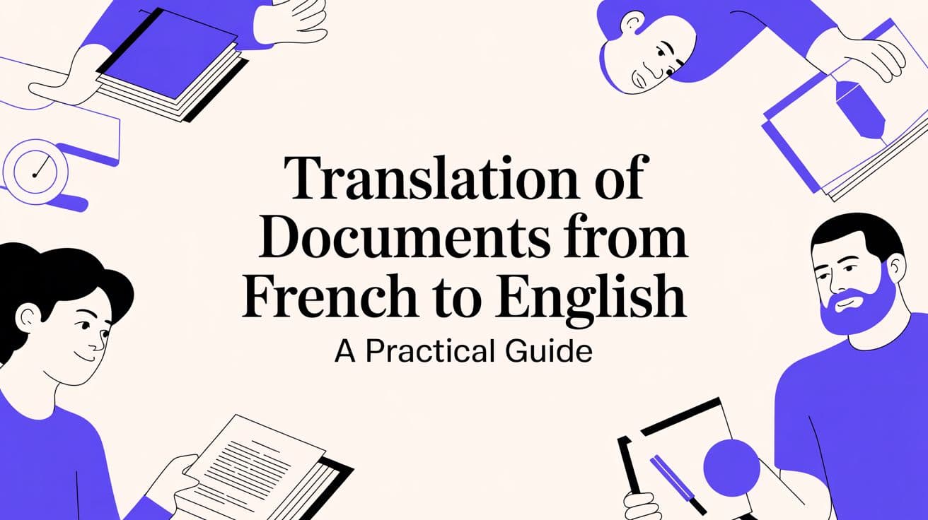 Tradução de Documentos Do Francês para o Inglês Um Guia Prático