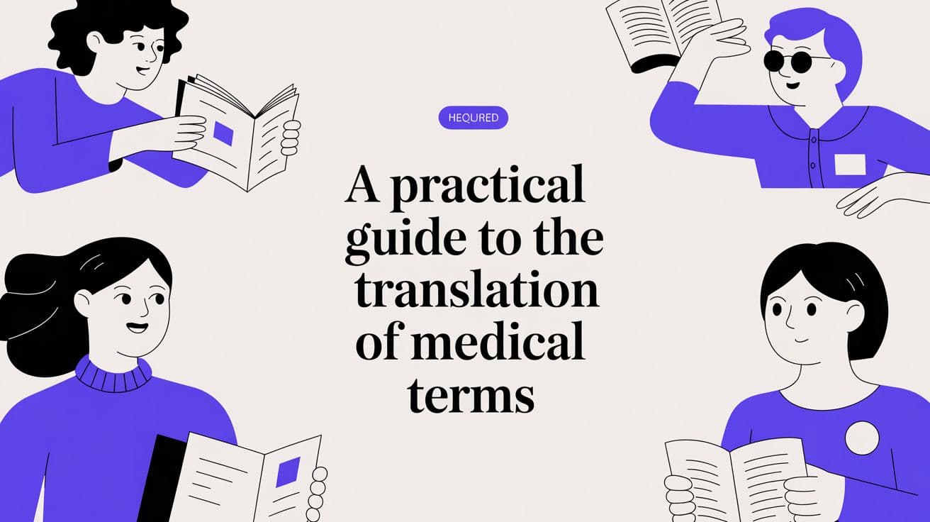 Um Guia Prático para a Tradução de Termos Médicos