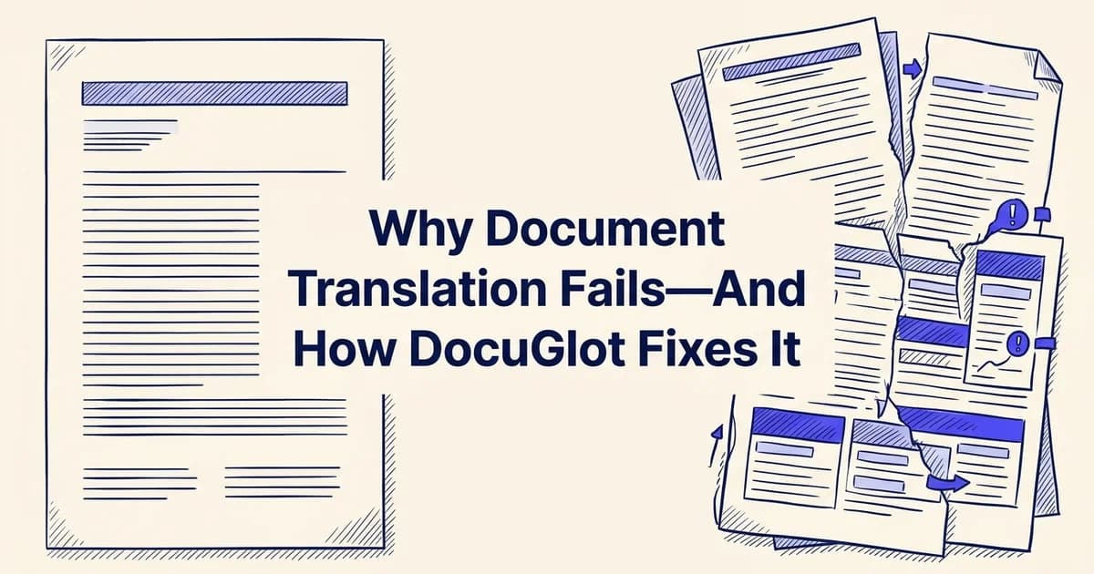 Why Document Translation Fails—And How DocuGlot Fixes It