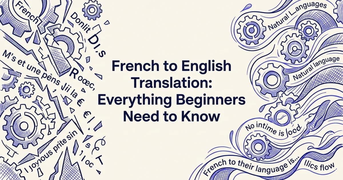 French to English Translation: Everything Beginners Need to Know
