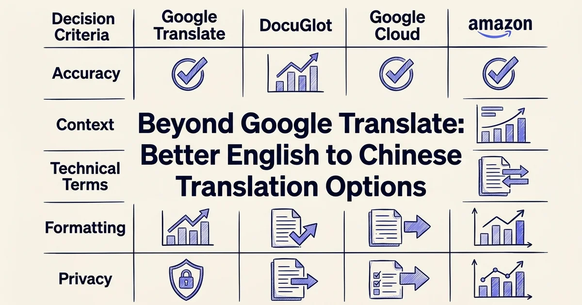 Beyond Google Translate: Better English to Chinese Translation Options