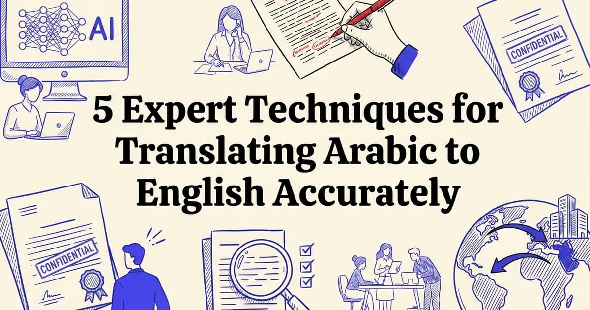 5 Expert Techniques for Translating Arabic to English Accurately