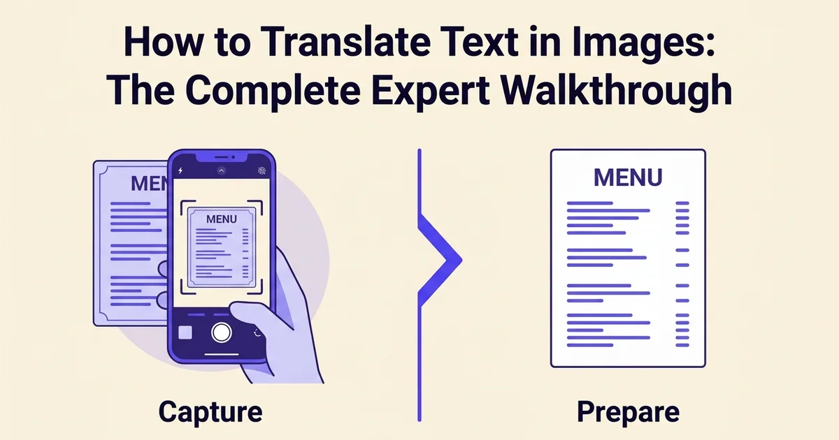How to Translate Text in Images: The Complete Expert Walkthrough