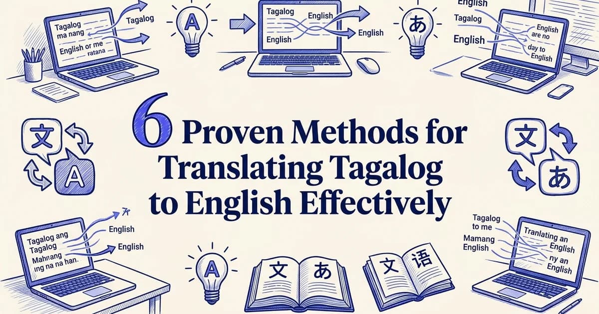 6 Proven Methods for Translating Tagalog to English Effectively